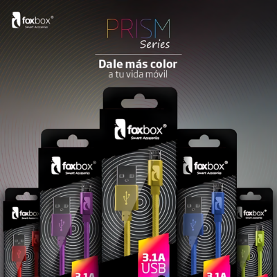 Cable USB FOXBOX PRISM V8 y Typo C