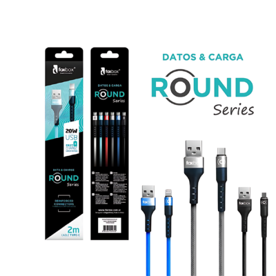 Cable usb FOXBOX typo C a lighting 20W