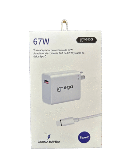 undefined-13 Cargador Omega 67 W TIPO C