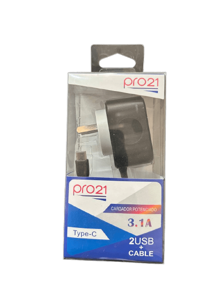 Cargador Pro 21 3.1 TIPO C