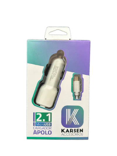 undefined-18 Cargador Karsen 12v 2.1 A SALIDA A Y TIPO C