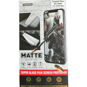 Vidrio Templado iPhone 15 PRO MAX