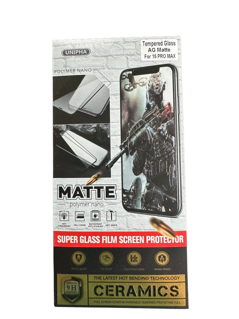 Vidrio Templado iPhone 15 PRO MAX