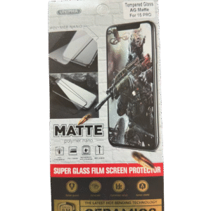 Vidrio Templado iPhone 15 PRO