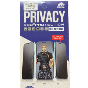 Vidrio Templado Privacidad iPhone 16 PRO