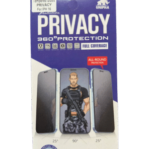 Vidrio Templado Privacidad iPhone 16