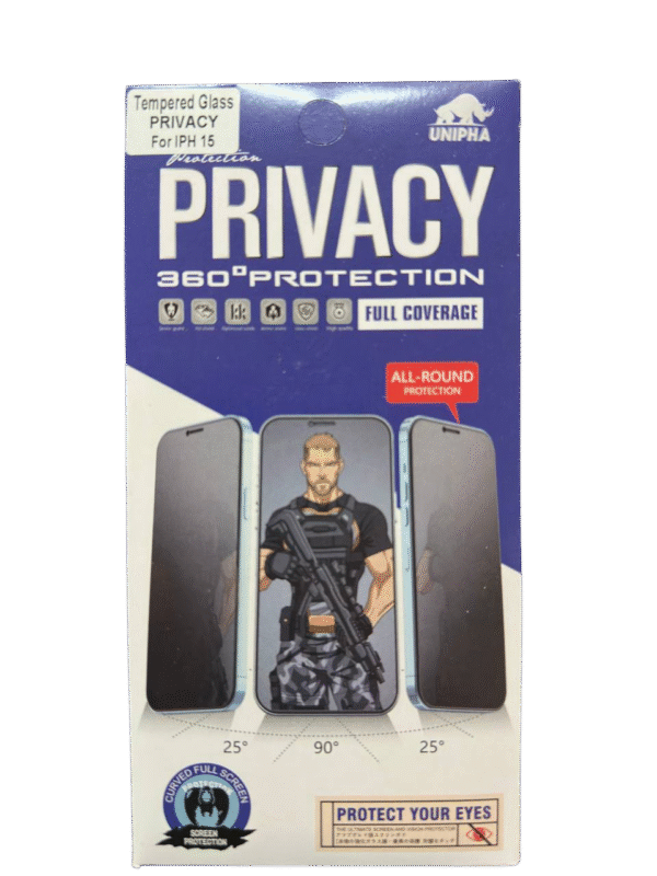 undefined-39 Vidrio9d Privacidad Unipha iPhone 15