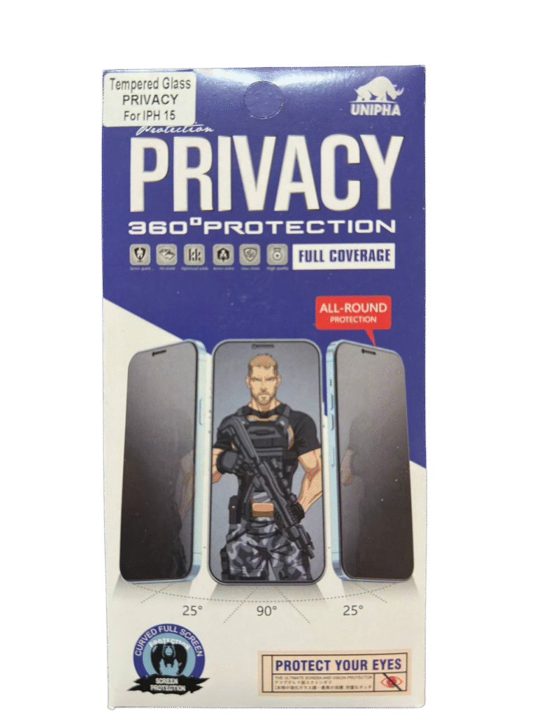 Vidrio Templado Privacidad iPhone 15
