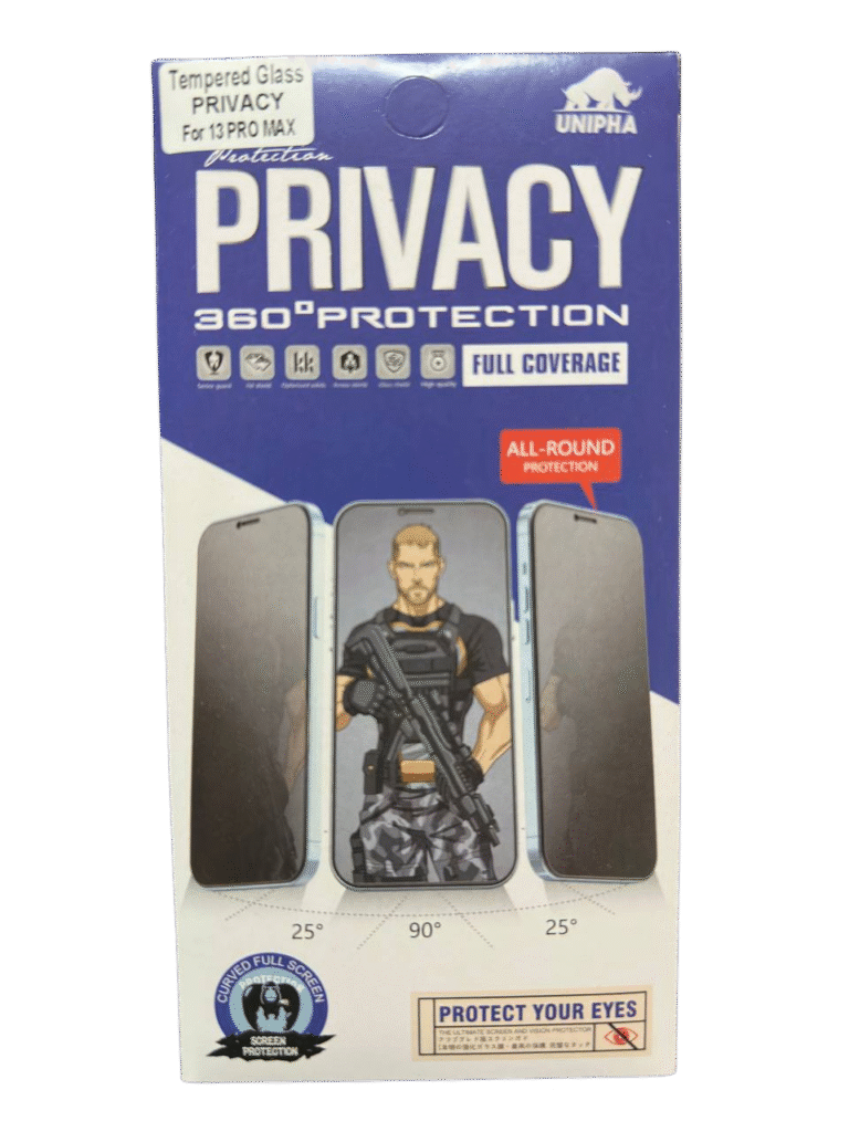 Vidrio Templado Privacidad iPhone 13 PRO MAX