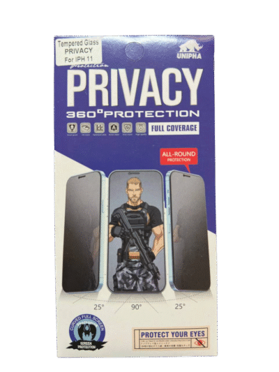 Vidrio9d Privacidad Unipha iPhone 11