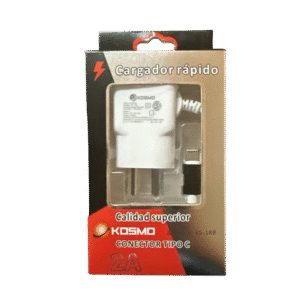 Cargador Kosmo 2A Tipo C