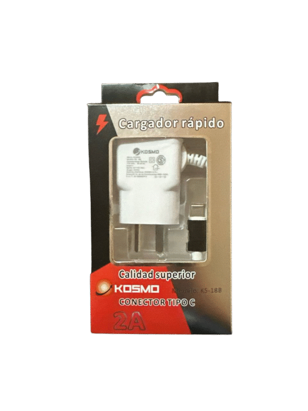 undefined-8 Cargador Kosmo 2 A TIPO C