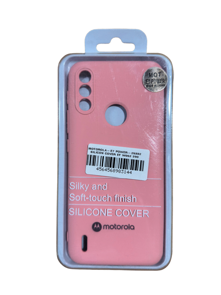 Funda De Silicona MOTOROLA E7