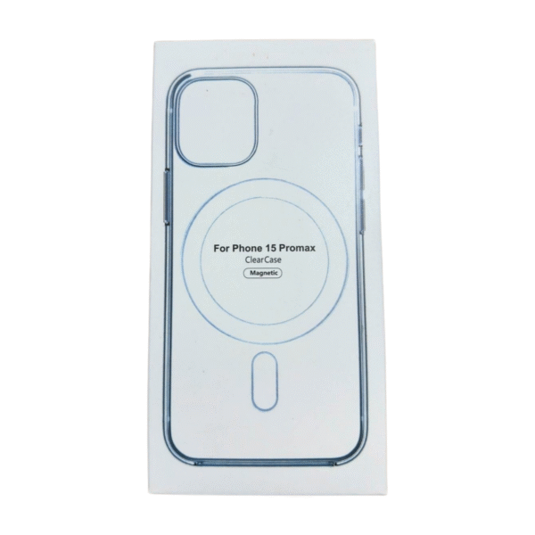 Funda Mag Safe Transparente X IPHONE 15 PRO MAX