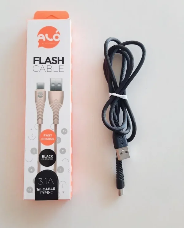 Cable Flash 15w Usb-a A Type-c X Alo 15W USB-A A TYPE-C X