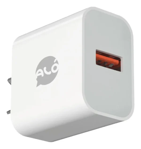 D_NQ_NP_2X_832762-MLA82355616362_022025-F Cargador De Pared 18 W Qc Salida A Alo 18 W QC