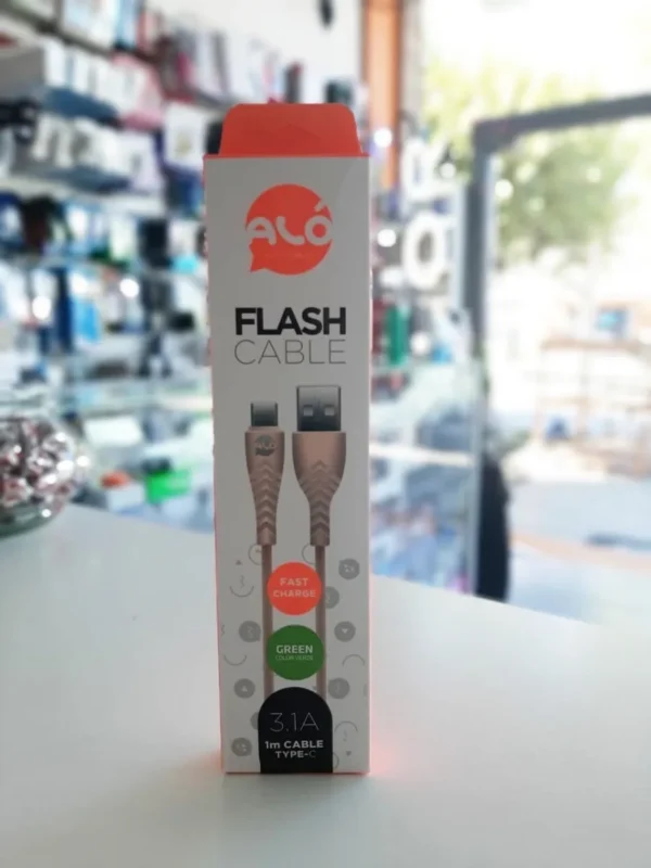 Cable Flash 15w Usb-a A Type-c X Alo 15W USB-A A TYPE-C X