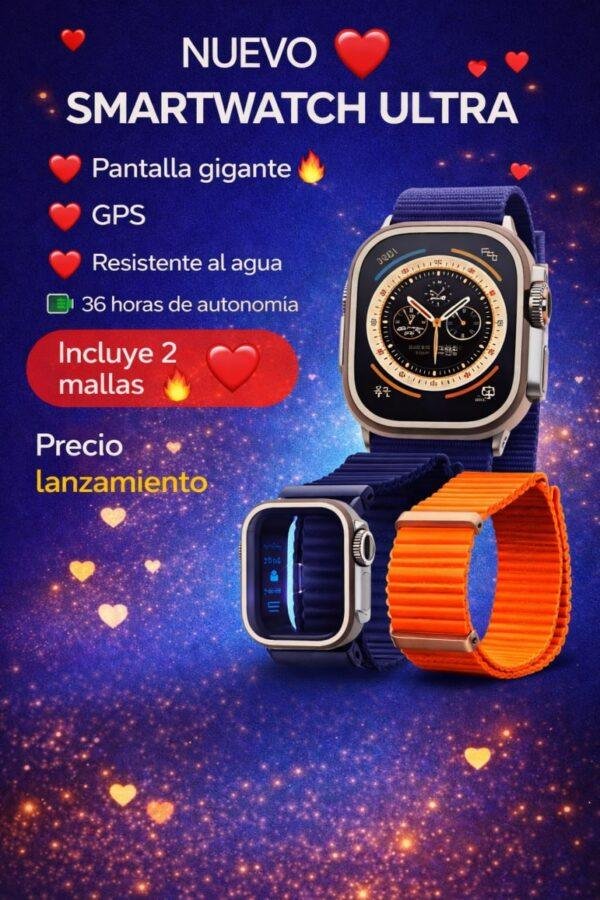 Reloj Inteligente Mart Wacht Apple Watch Ultra 2 Replica