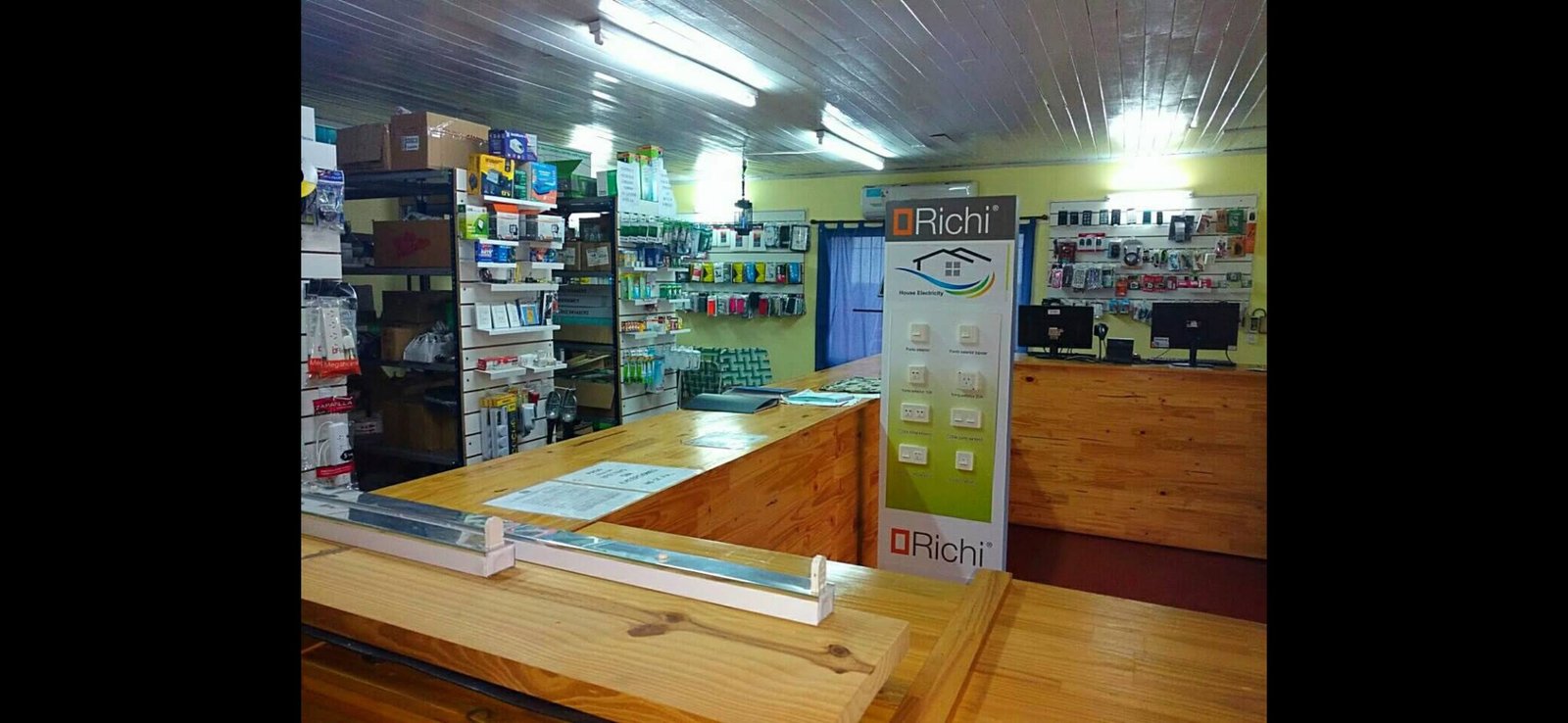 interiro del local al ano